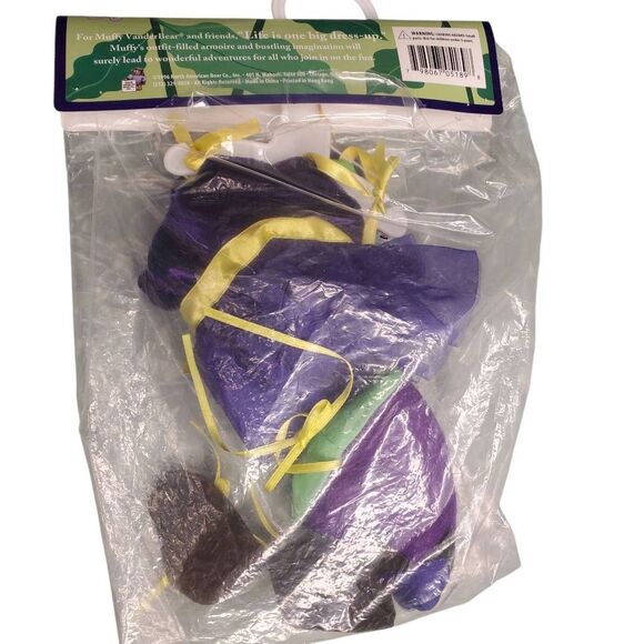 Vintage 1996 The Muffy Collection Vanderbear  Clothing Lot Of 4  outfits. - Picture 6 of 8